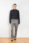 The Kallisto Twill Pants by Loulou Studio are viscose mohair twill trousers with a mid rise and long tapered leg