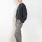 The Kallisto Twill Pants by Loulou Studio are viscose mohair twill trousers with a mid rise and long tapered leg