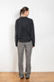 The Kallisto Twill Pants by Loulou Studio are viscose mohair twill trousers with a mid rise and long tapered leg