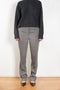 The Kallisto Twill Pants by Loulou Studio are viscose mohair twill trousers with a mid rise and long tapered leg