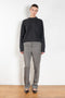 The Kallisto Twill Pants by Loulou Studio are viscose mohair twill trousers with a mid rise and long tapered leg