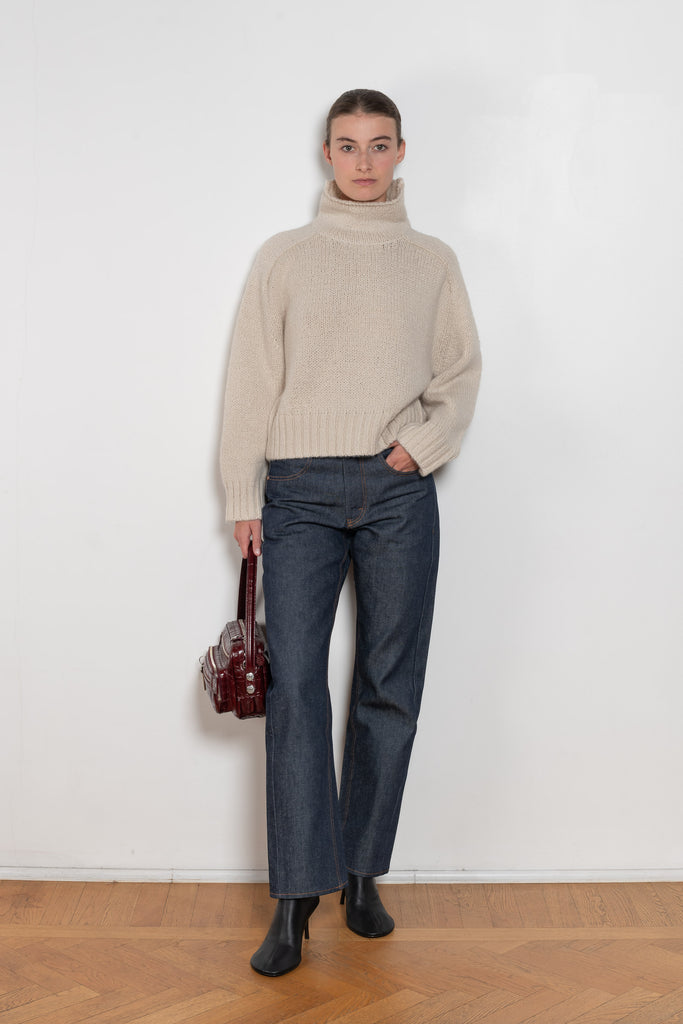 loulou de saison kean collar sweater