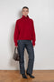 loulou de saison luke stand collar sweater