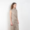 The Lyra Top by Loulou Studio is a sleeveless top with draped details in a lightweight virgin wool