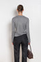 loulou de saison ortigia rib tee grey