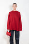 The Safi Sweater by Loulou Studio is an oversized sweater with an ample fit