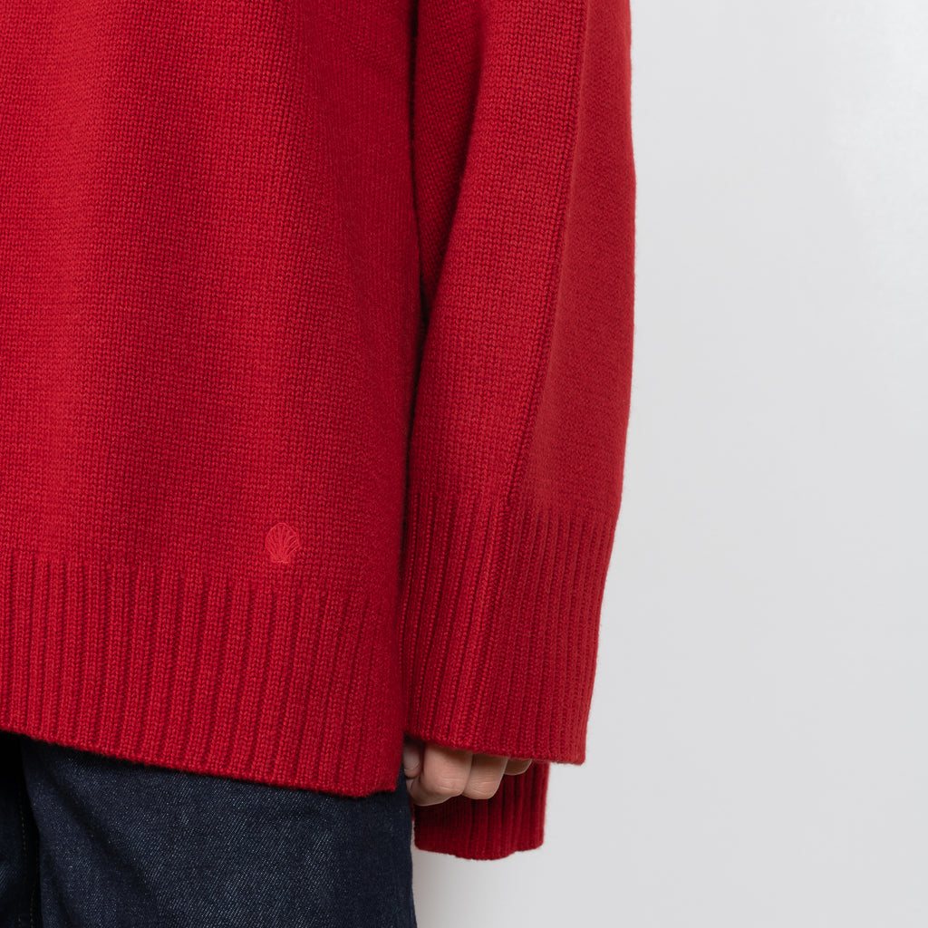 The Safi Sweater by Loulou Studio is an oversized sweater with an ample fit