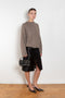 The Tristan Sweater by Loulou Studio is a sweater with a relaxed fit in a soft yak and wool blend