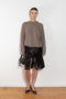 The Tristan Sweater by Loulou Studio is a sweater with a relaxed fit in a soft yak and wool blend