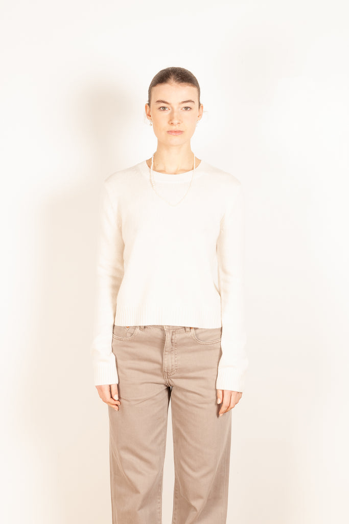 mable sweater cream lisa yang