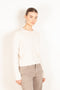 mable sweater cream lisa yang