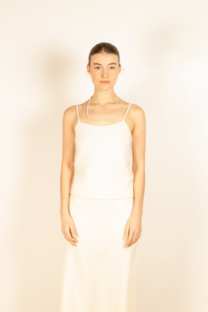 moira top cream brushed cashmere