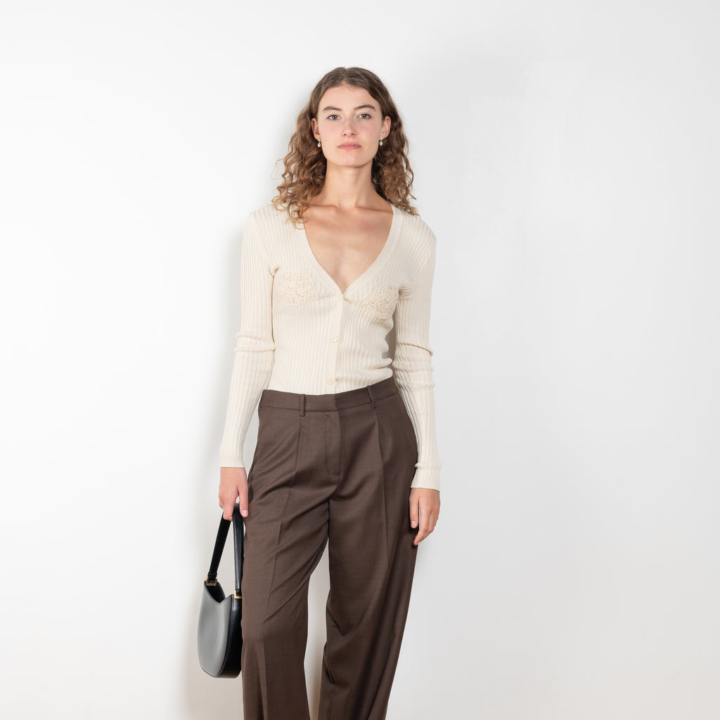 Wide Leg Tailored Pants