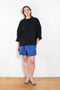 The Japanese Knit Tshirt by Maud Van Den Beussche is a loose sweater in a japanese knit cotton