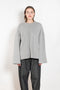 The Japanese Knit Tshirt by Maud Van Den Beussche is a loose sweater in a japanese knit cotton
