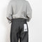 The Jeans Pants N°1 by Maud Van Den Beussche is a relaxed belted denim trouser in a beautiful structured cotton