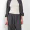 The Poplin Cotton Pants N°3 by Maud Van Den Beussche is a relaxed trouser with elastic waistband in a beautiful poplin cotton