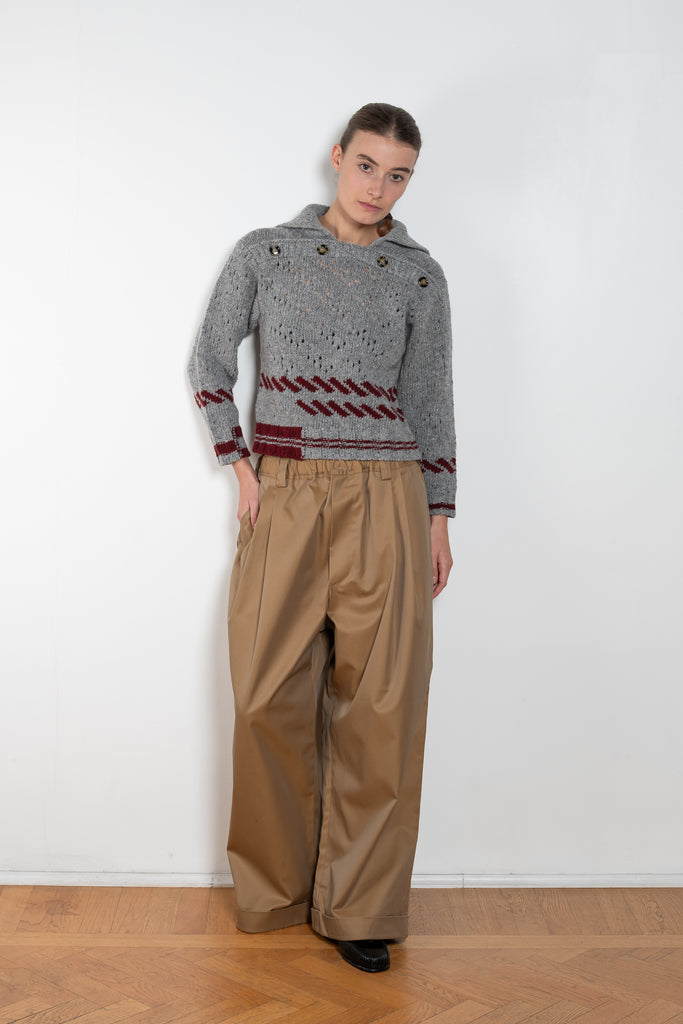 meryll rogge drawstring chino