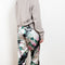 The Faded Floral Trouser by Meryll Rogge is a high waist trouser with a straight fit in a faded floral print