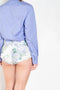 The Boxer Bloomer by Meryll Rogge is blommer short with boxer detailing in a seasonal floral print