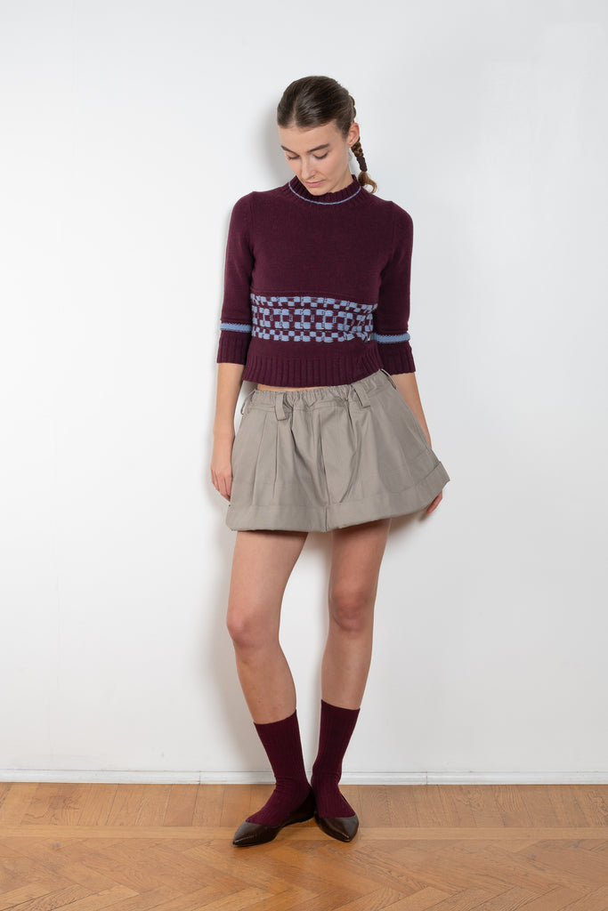 meryll rogge mini workwear skirt