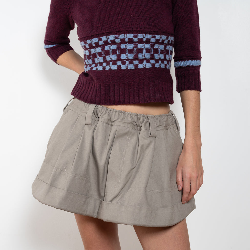 meryll rogge mini workwear skirt