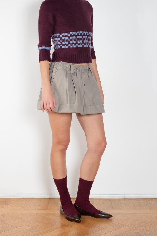 meryll rogge mini workwear skirt 