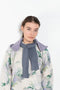 The Hood with Scarf by Meryll Rogge is a signature accessory, a wool scarf with a jersey hood all in one