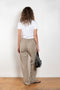 The Elastic Waistband Trouser by Meryll Rogge is a straight fit cotton trouser with worker wear details