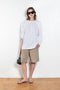 The TShirt 1990 by Monique Van Heist is a loose fitted lightweight sweat tshirt with a delicate open back detail