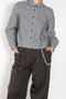 The Aga Pants by Nackiye is a pleated peg style pants with an easy fit