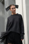 The Avalanche Jumper by Nackiye is a loose fitting jumper with capped sleeves
