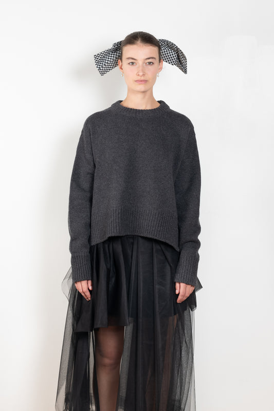 The Avalanche Jumper by Nackiye is a loose fitting jumper with capped sleeves