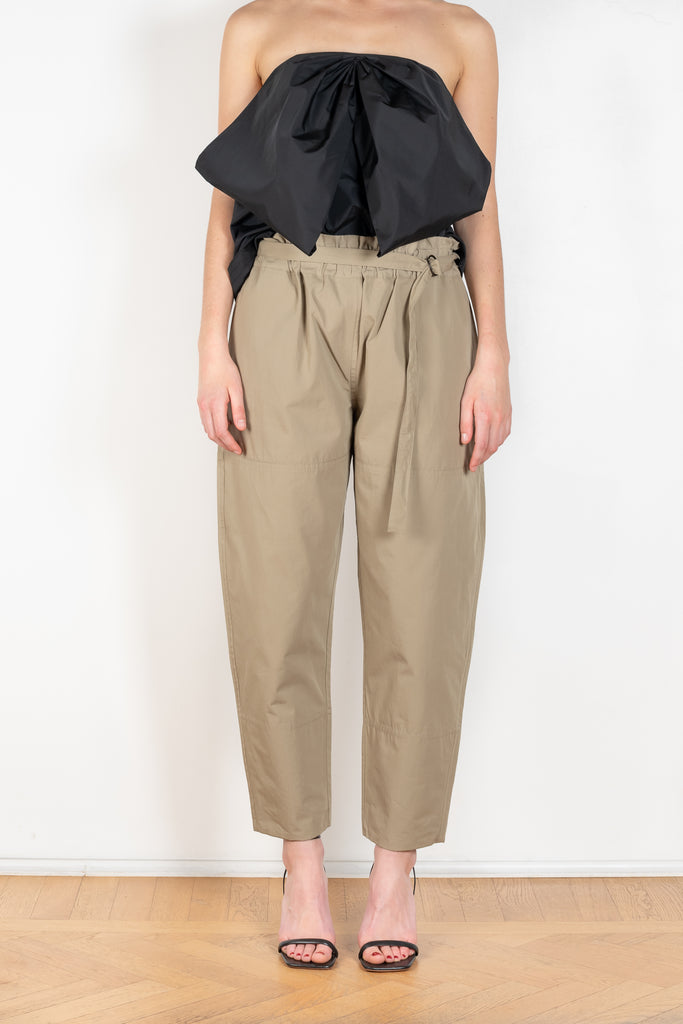 The Sultan Pant by Nackiye is harem style loose fitting pants with an elastic waist and buckled belt