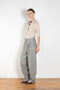 The Aga Pants by Nackiye is a pleated peg style pants with an easy fit