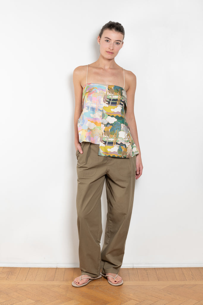 The Bread and Butter Pant by Nackiye is a cargo inspired pants with pleats