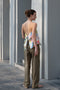 The Bread and Butter Pant by Nackiye is a cargo inspired pants with pleats