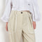 The Weekend Pants by Nackiye is a cargo inspired pants with& exaggerated piping details along the pockets and inner bottom hems