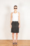 open hip skirt black coperni