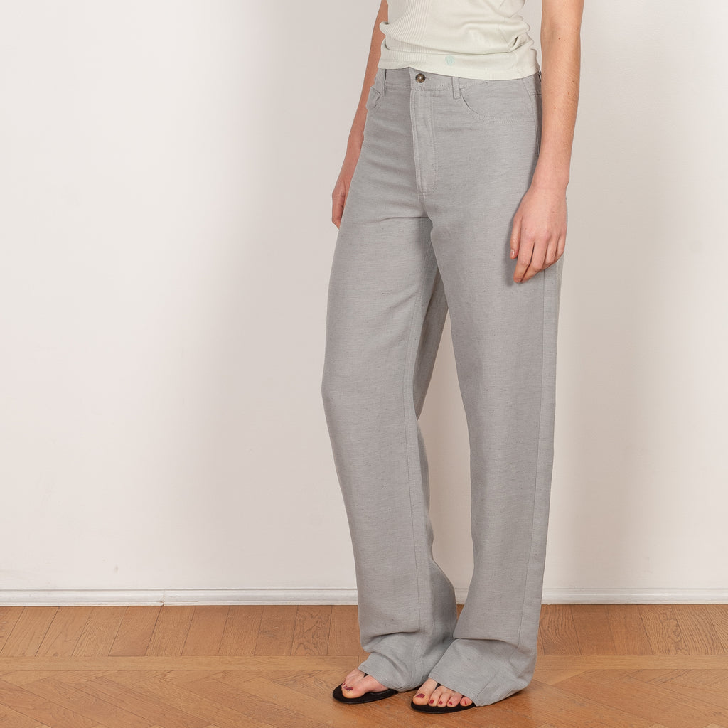 peran pants grey melange loulou studio