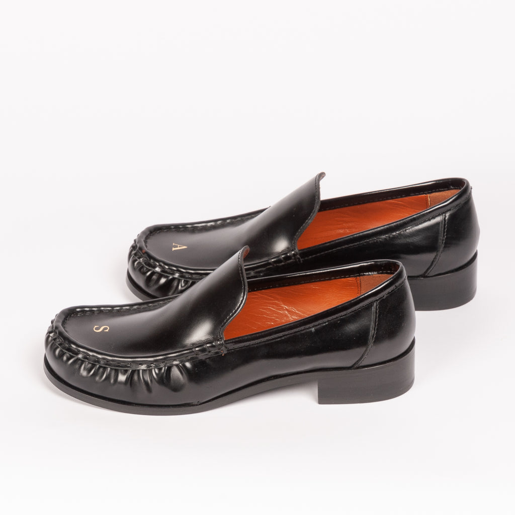 leather loafers shoe711 acne studios