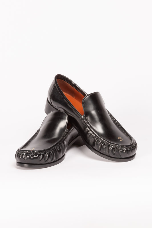 leather loafers shoe711 acne studios