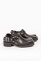 leather buckle mule shoe793 acne studios