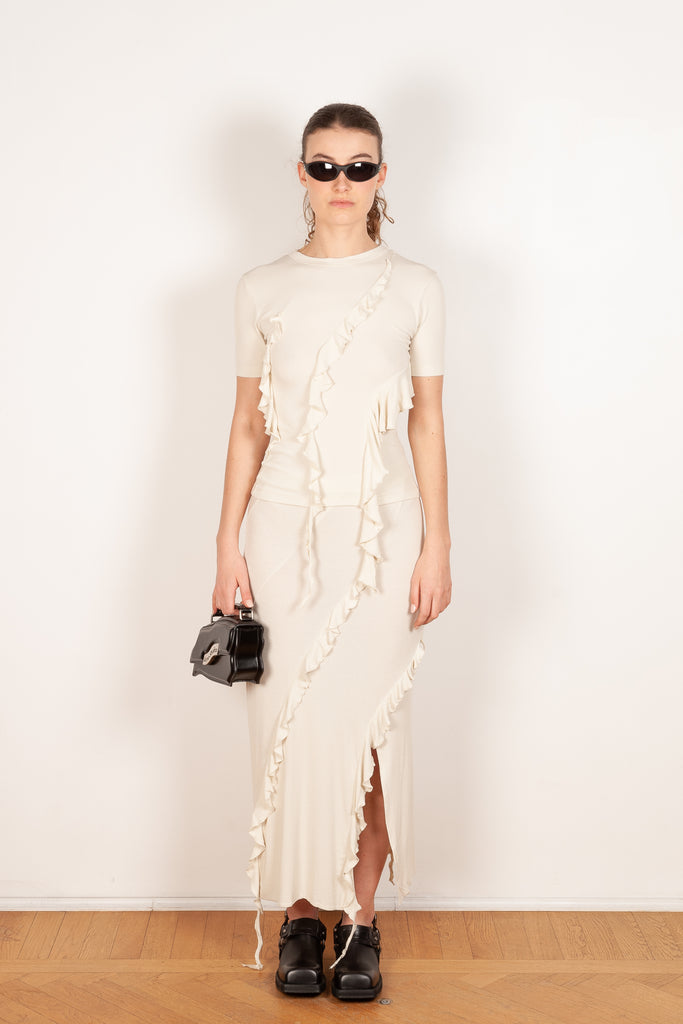 ruffled skirt674 acne studios