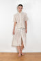 The Ada Shirt by SS Daley is a short sleeved shirt in a cotton voile with a delicate embroidered print
