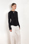 The Aker Tshirt by SS Daley is a soft long sleeved top with an asymmetrical collar detail
