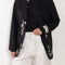 The Georgina Jacket by SS Daley is a single breasted blazer jacket with a delicate contrasted embroidered print