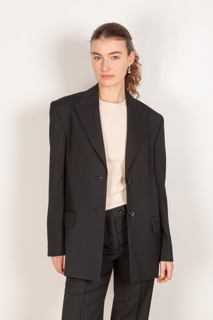 suit jacket 508 black acne studios