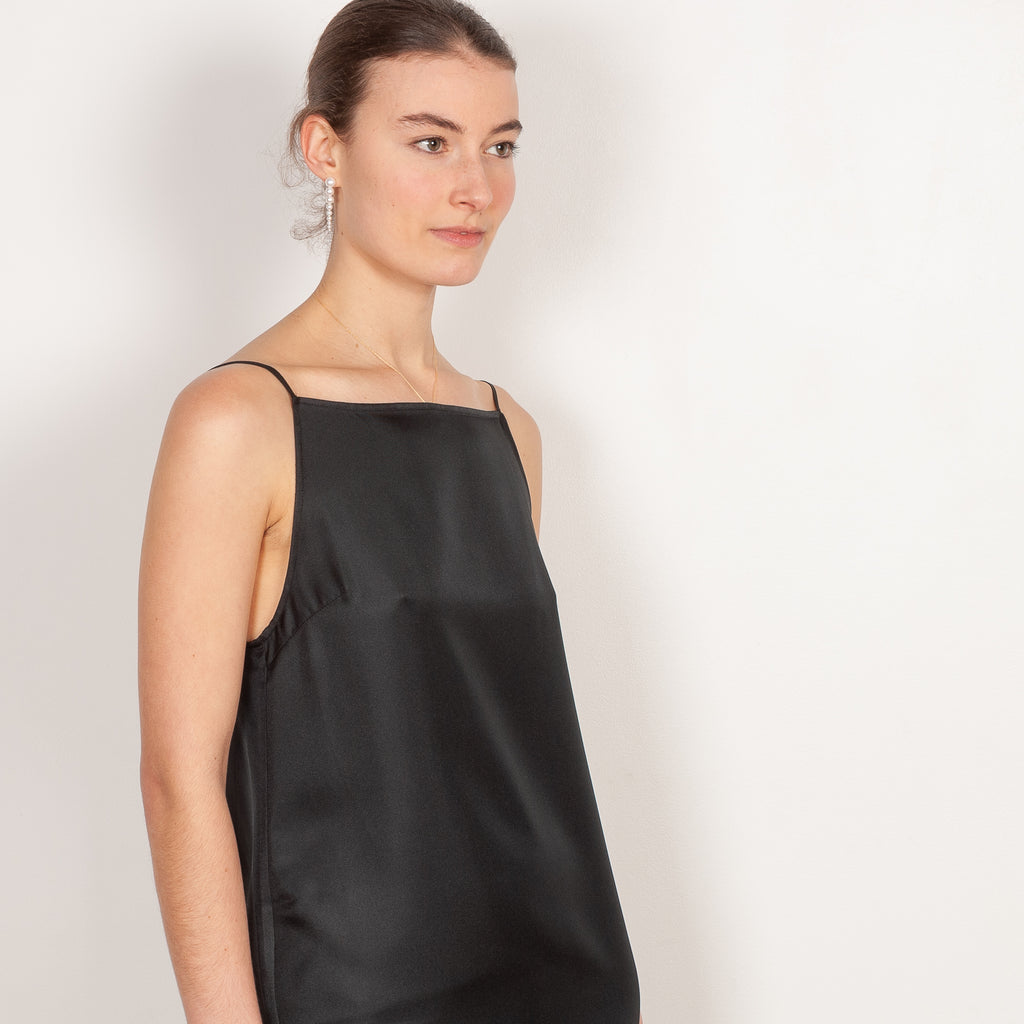 sulum dress black loulou studio