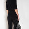 The Fili Kick Flare by Suzie Kondi is a low rise kick flare trouser in terry with a cropped leg